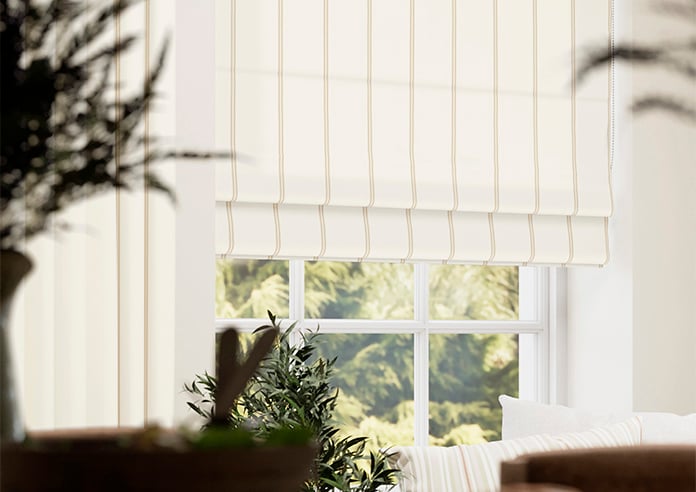 The British Stripe Co. Victoria, Dover No.1 - Twist&Fit Roman Blind - Image 5